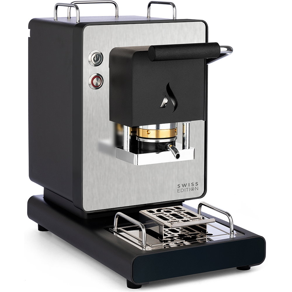 Bild von Aroma ESE-Pads-Kaffeemaschine Iconica Naomi Matt Black