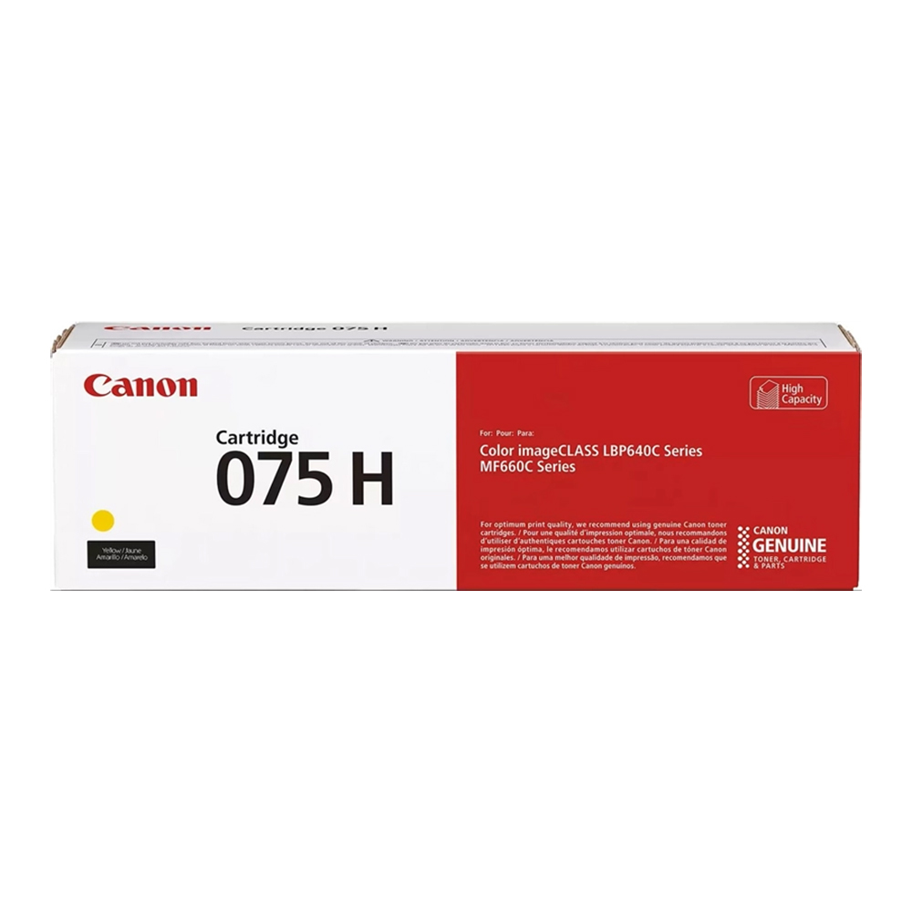 Bild von Canon Toner 075H, yellow