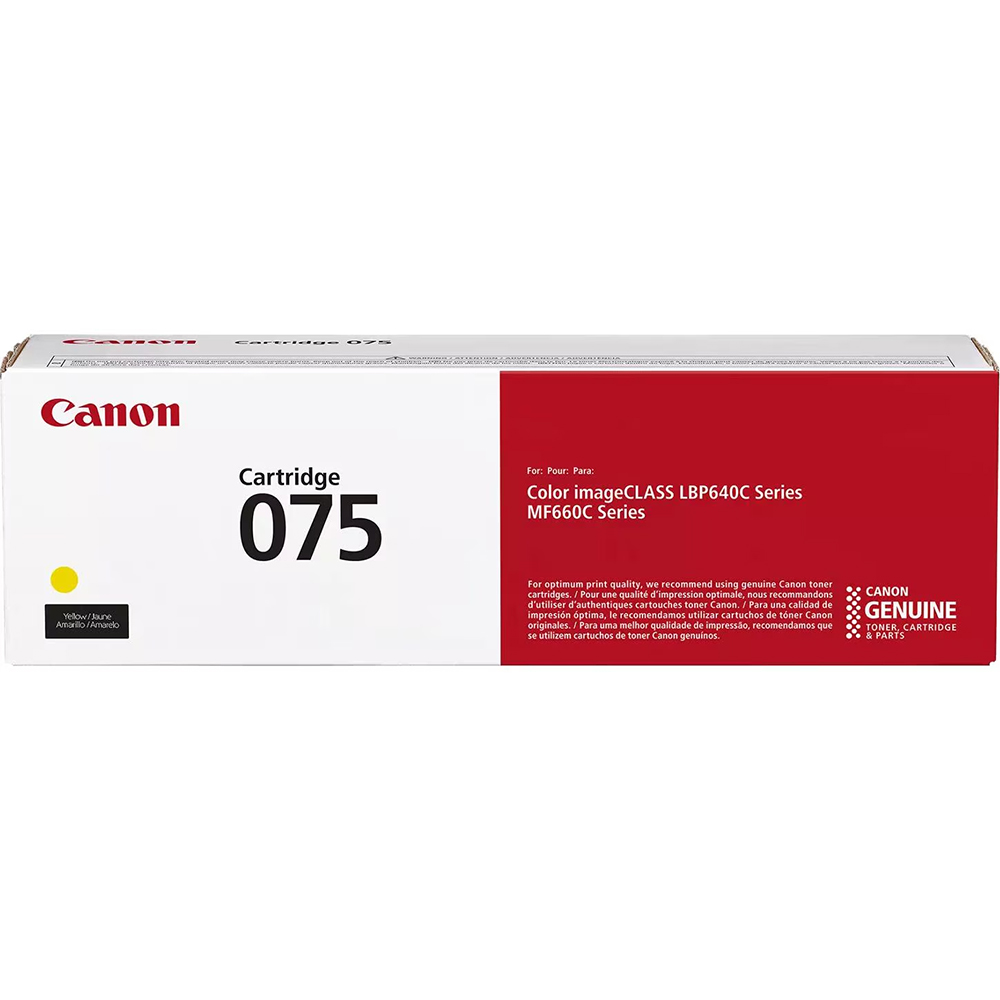 Bild von Canon Toner 075, yellow