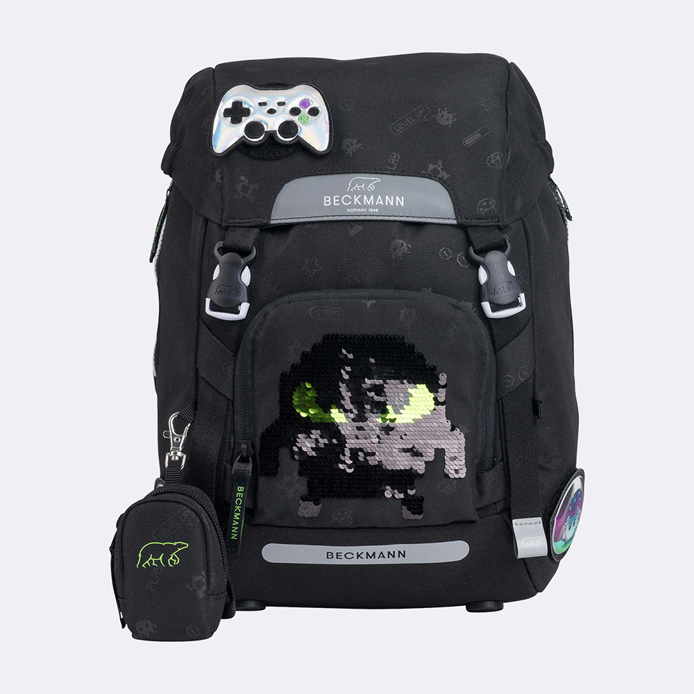 Bild von Beckmann Schulrucksack Classic Pixel