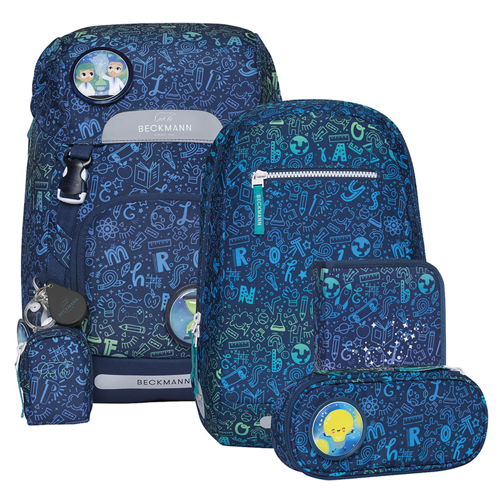 Picture of Beckmann Schulrucksack Classic Science Magnifying Set 6-teilig