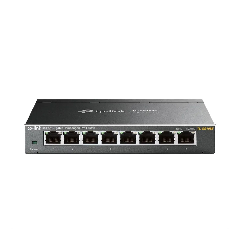 Bild von TP-Link Netzwerk-Switch TL-SG108E Omada 8 Port