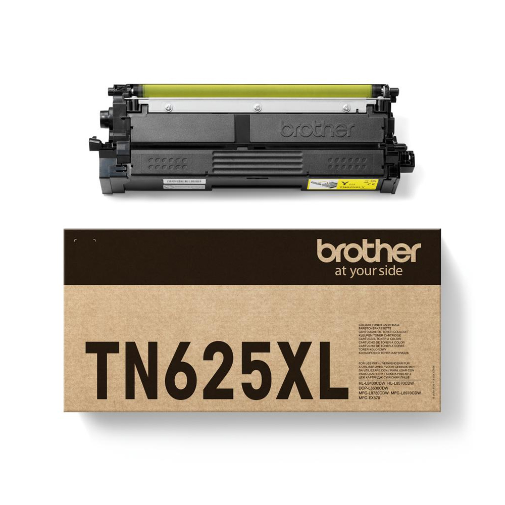 Picture of Brother Toner HY yellow TN-625XLY