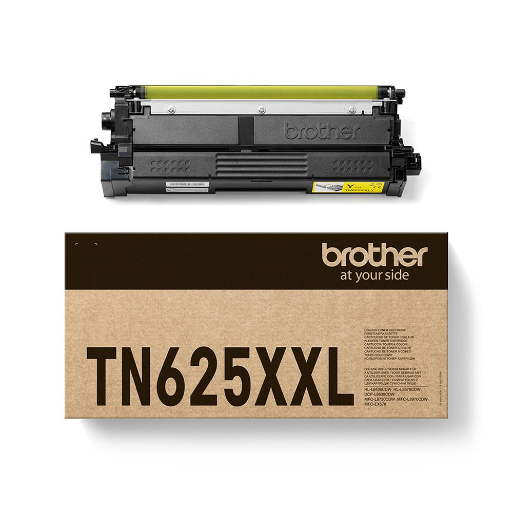 Picture of Brother Toner Super HY yellow TN-625XXLY