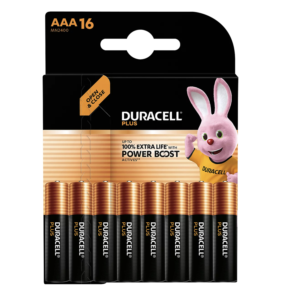 Picture of Duracell Batterien Plus Power Boost AAA 16er