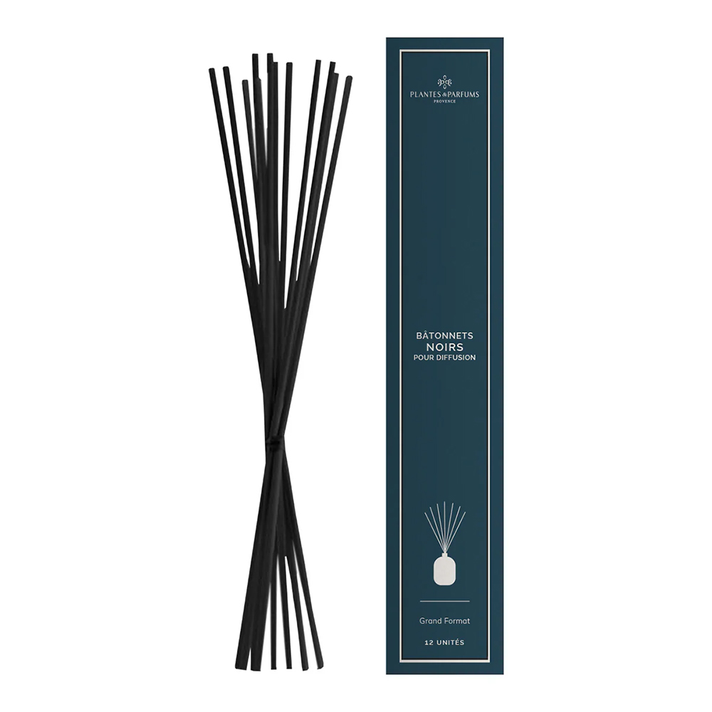 Bild von Plantes & Parfums Ersatz-Duftstäbchen Schwarz