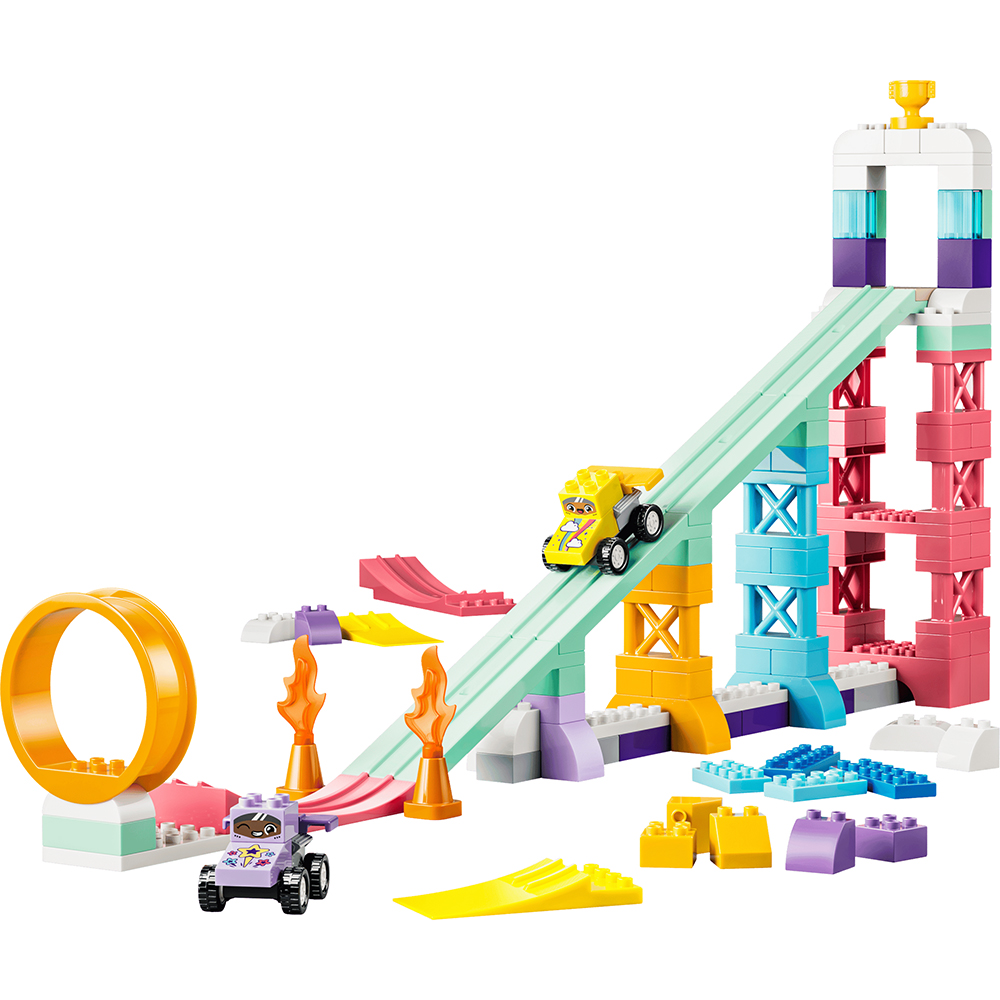 Picture of Lego Duplo 10478 Kreative Sprungschanzen mit kleinen Flitzern 3-in-1-Set