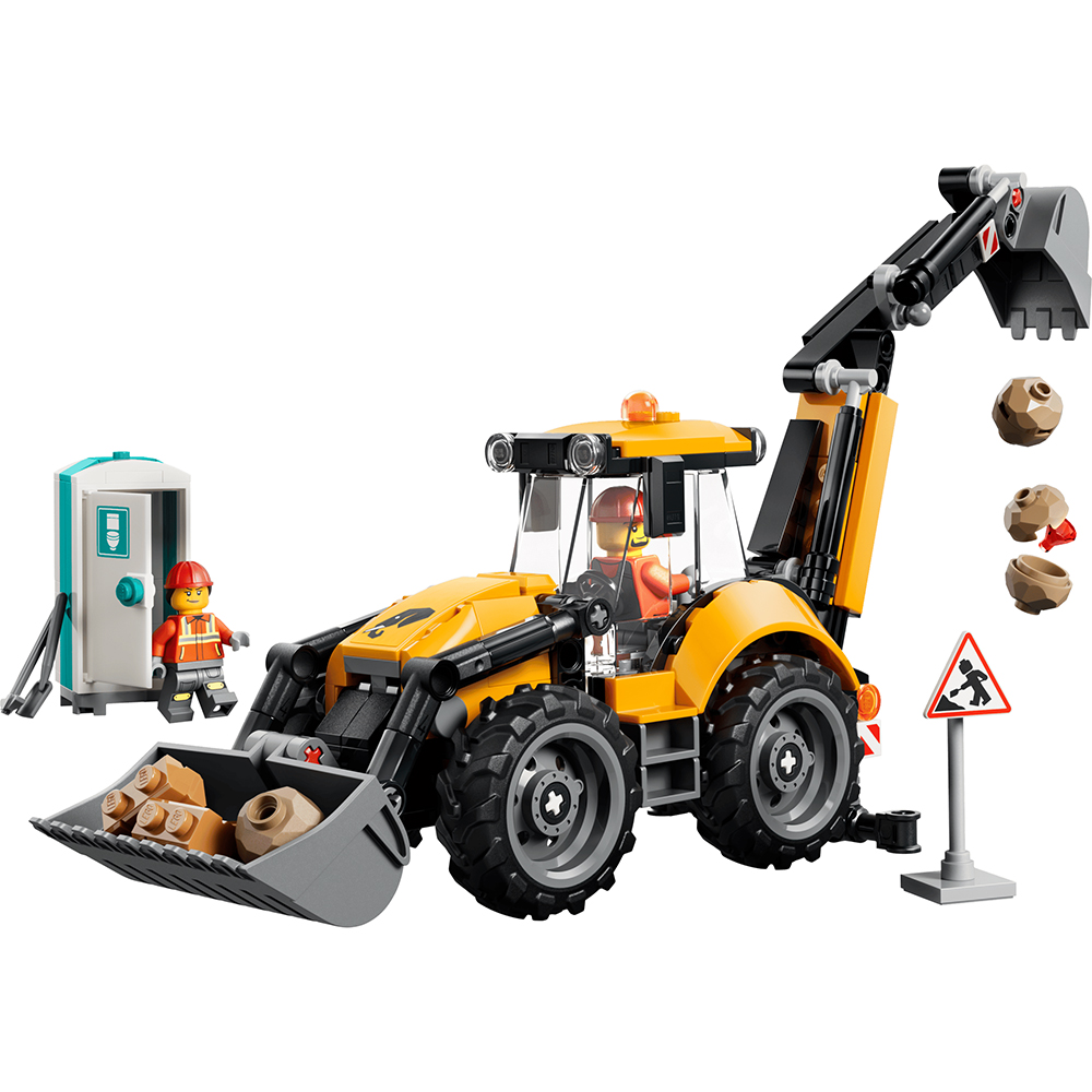 Picture of Lego City 60480 Gelber Baggerlader