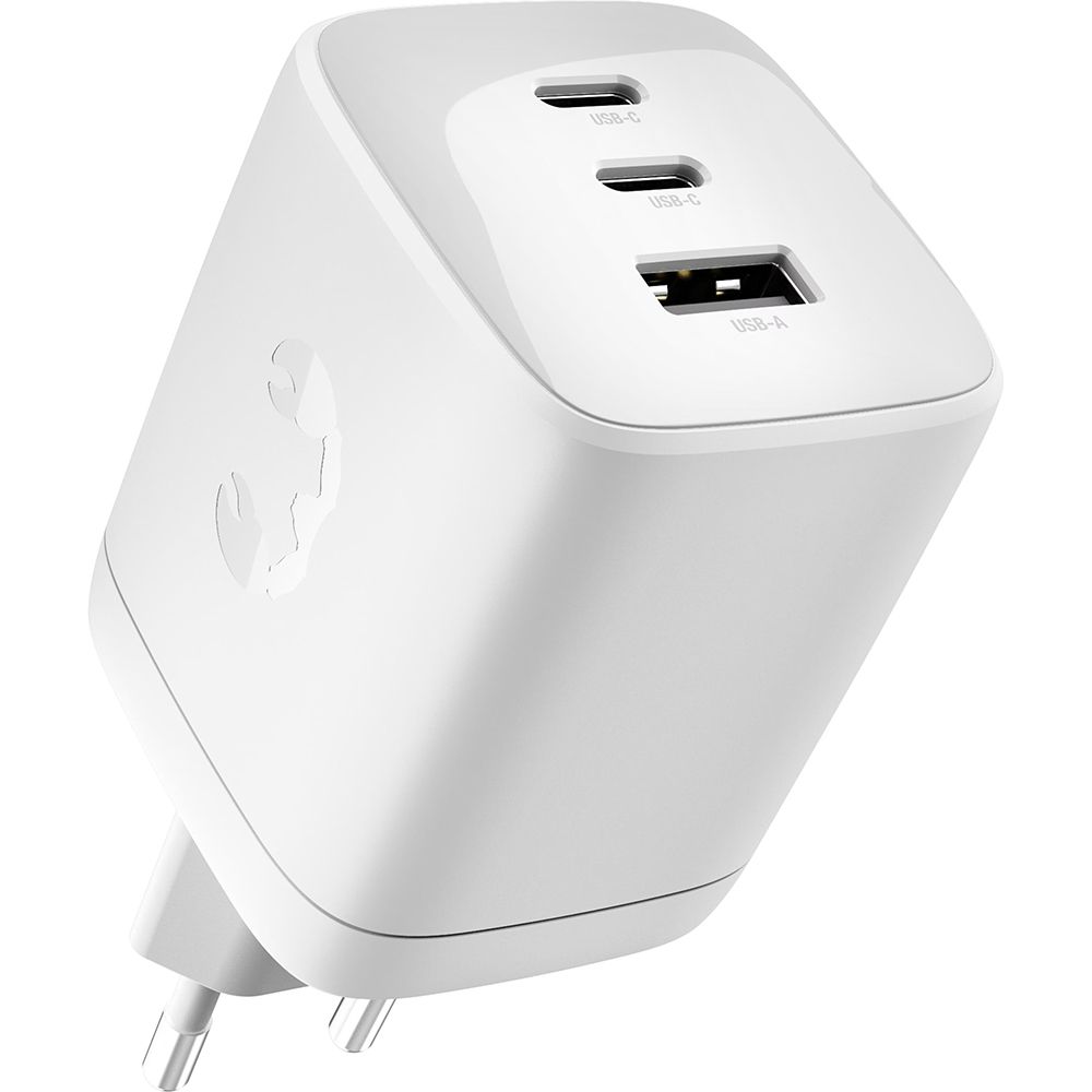 Picture of Fresh'N Rebel Wall Charger 100W, 2x USB-C 1x USB-A, Ice Grey