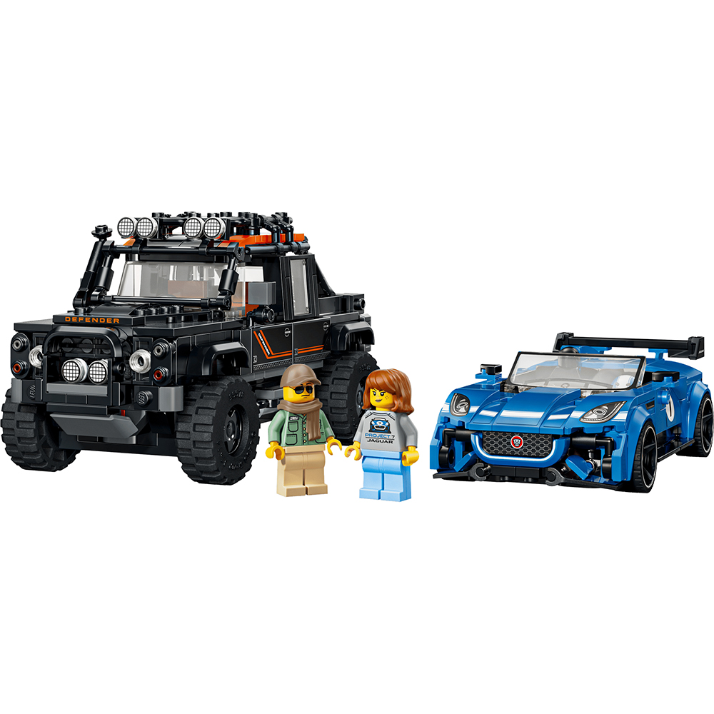 Bild von Lego Speed Champions 77264 Jaguar Project 7 & Land Rover Defender