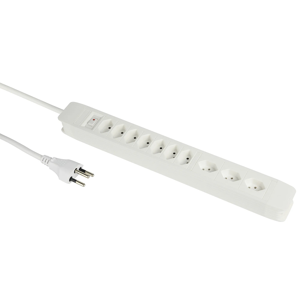 Picture of Schönenberger Steckdosenleiste Standard-Line 10xT13 mit Schalter