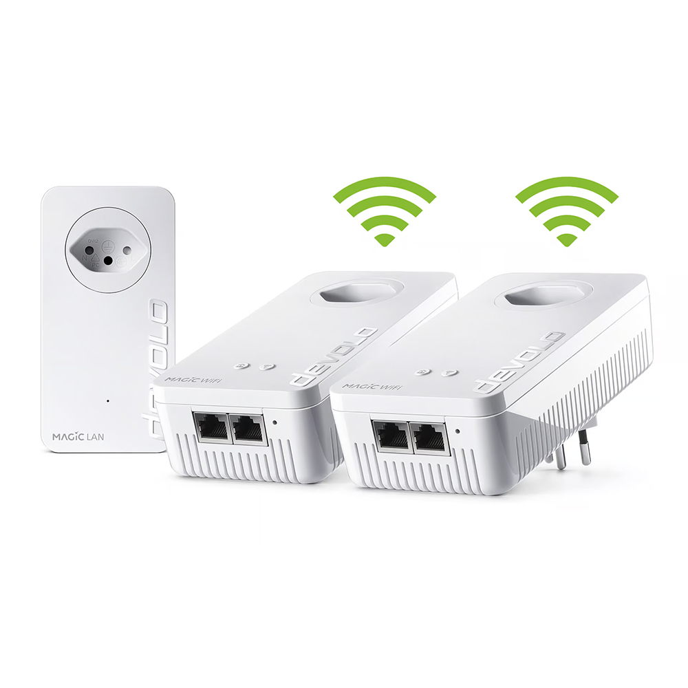 Bild von Devolo Powerline Magic 2 WiFi Next Multiroom Kit, 2400 Mbit/s
