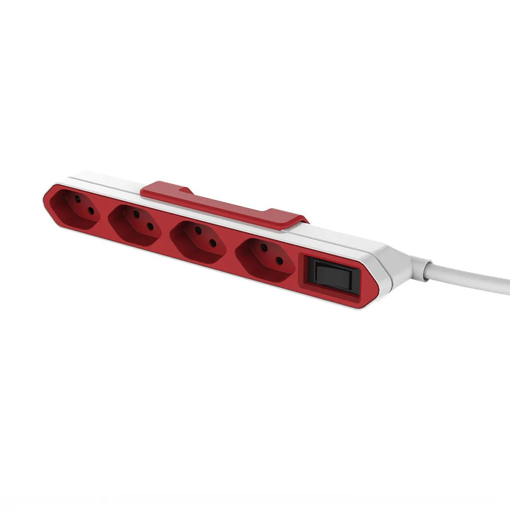 Picture of Schönenberger Powerbar Steckdosenleiste quer 4xT13 mit Schalter