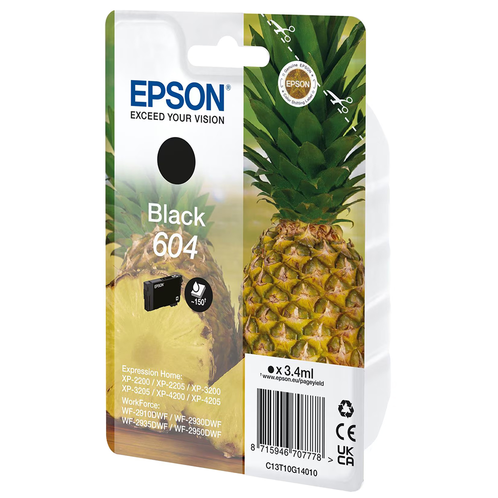 Picture of Epson Tintenpatrone 604, schwarz
