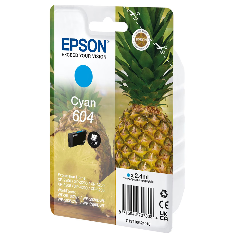 Picture of Epson Tintenpatrone 604, Cyan