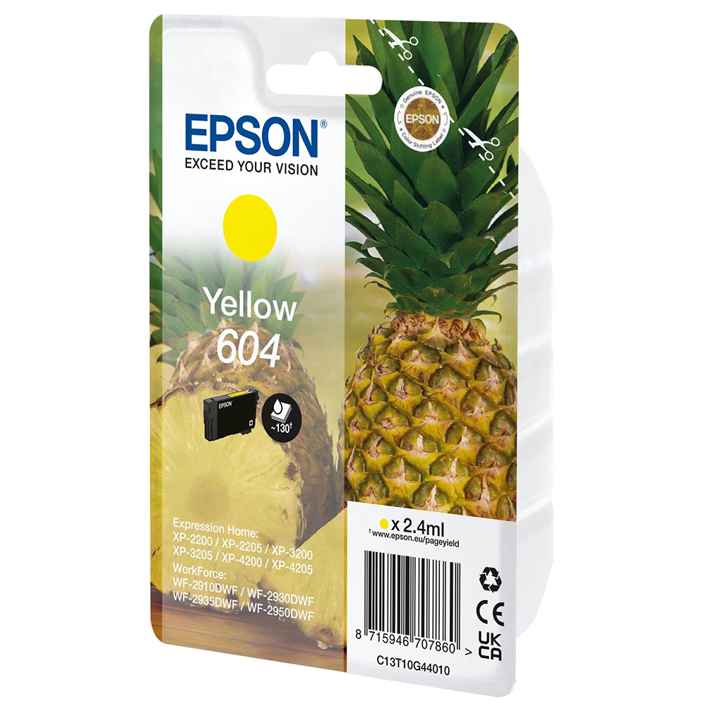 Picture of Epson Tintenpatrone 604, Yellow