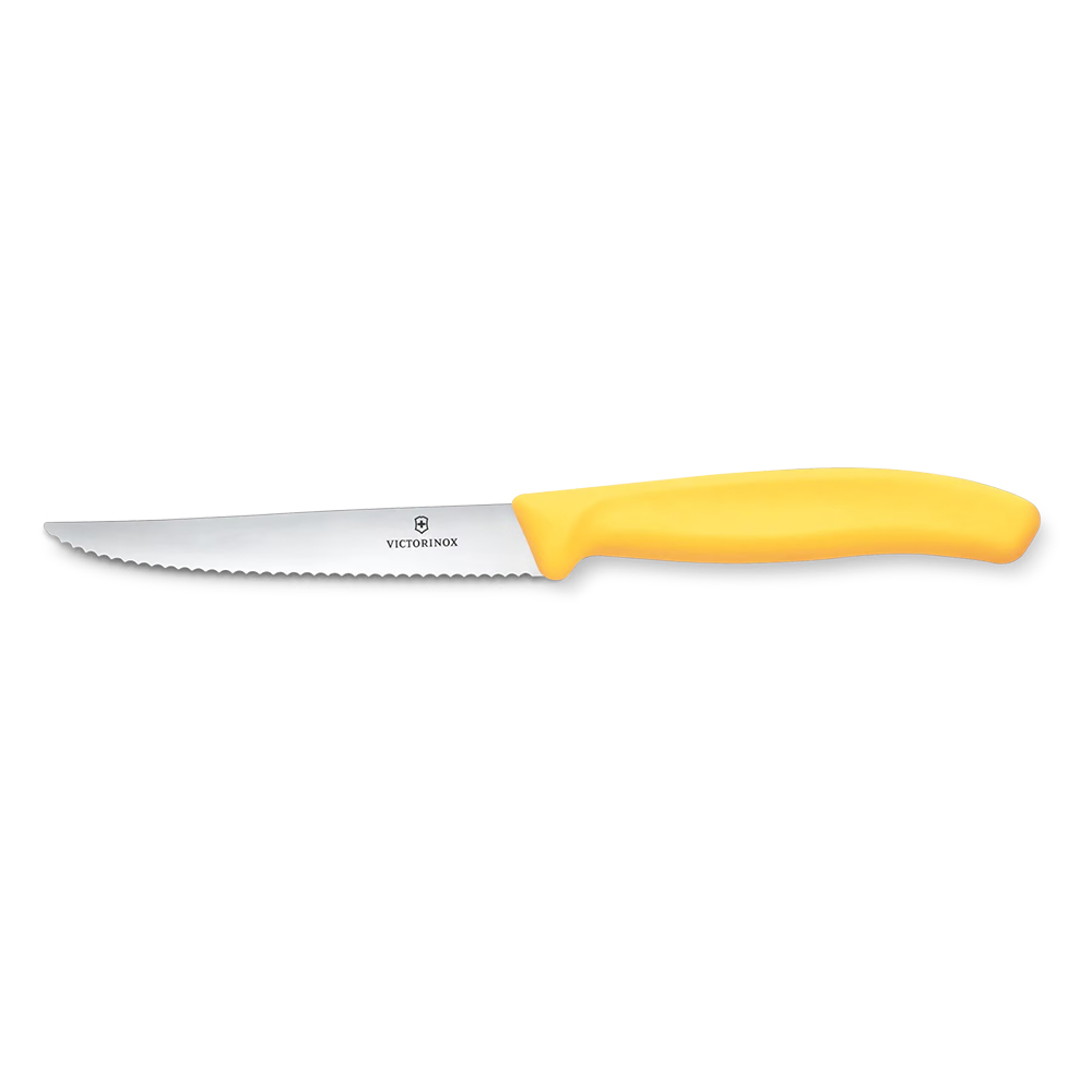 Picture of Victorinox Steak- und Pizzamesser, 11cm, gelb