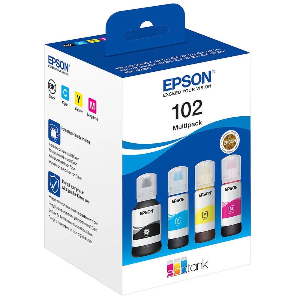 Bild von Epson Multipack Tinte 102 CMYBK