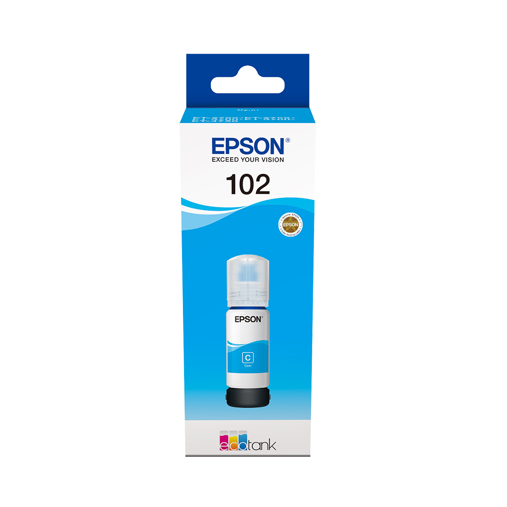 Bild von Epson Tintenbehälter 102 cyan