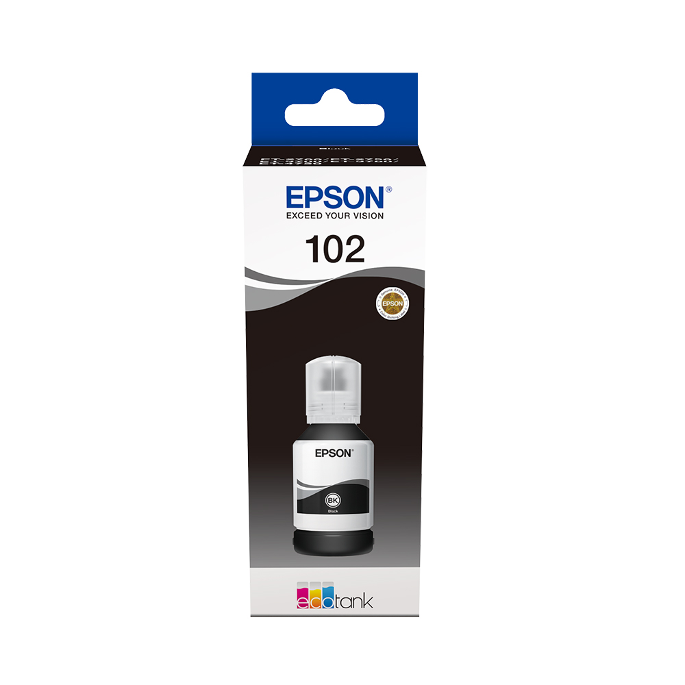 Bild von Epson Tintenbehälter 102 schwarz