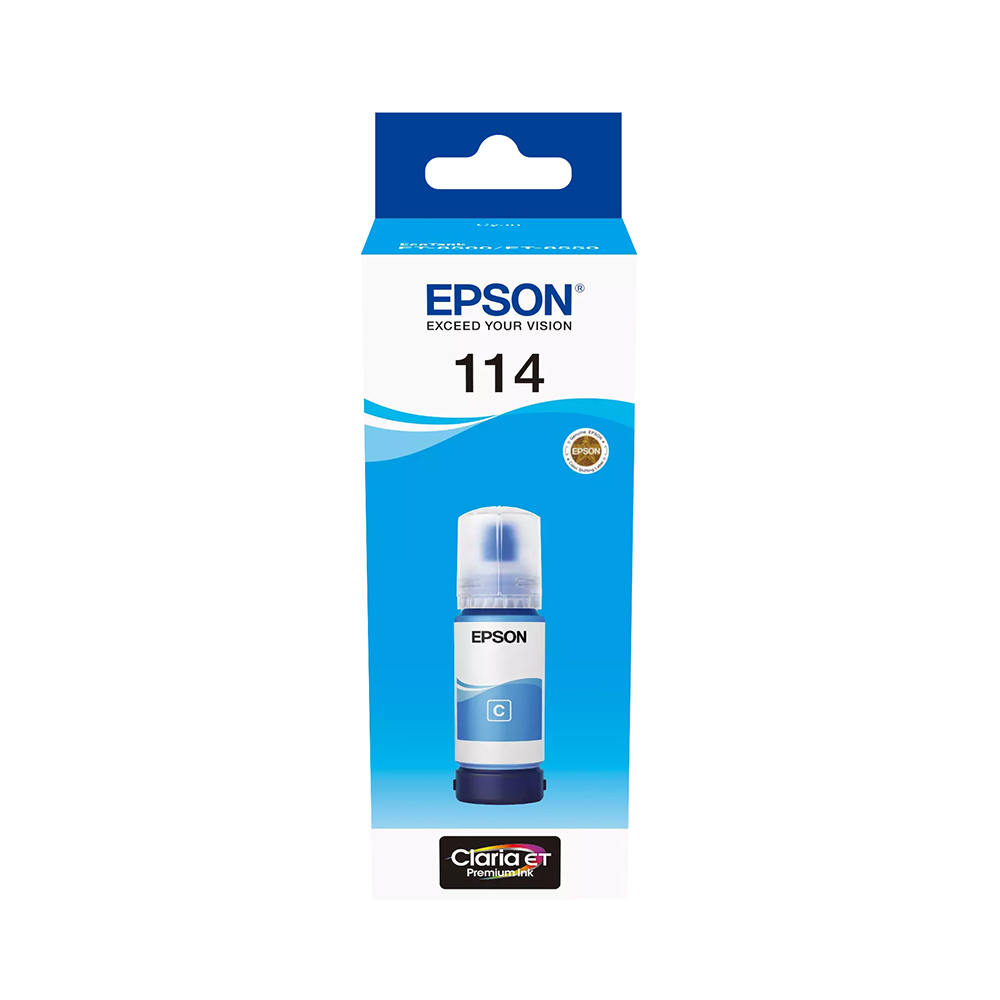 Bild von Epson Tintenbehälter 114, cyan