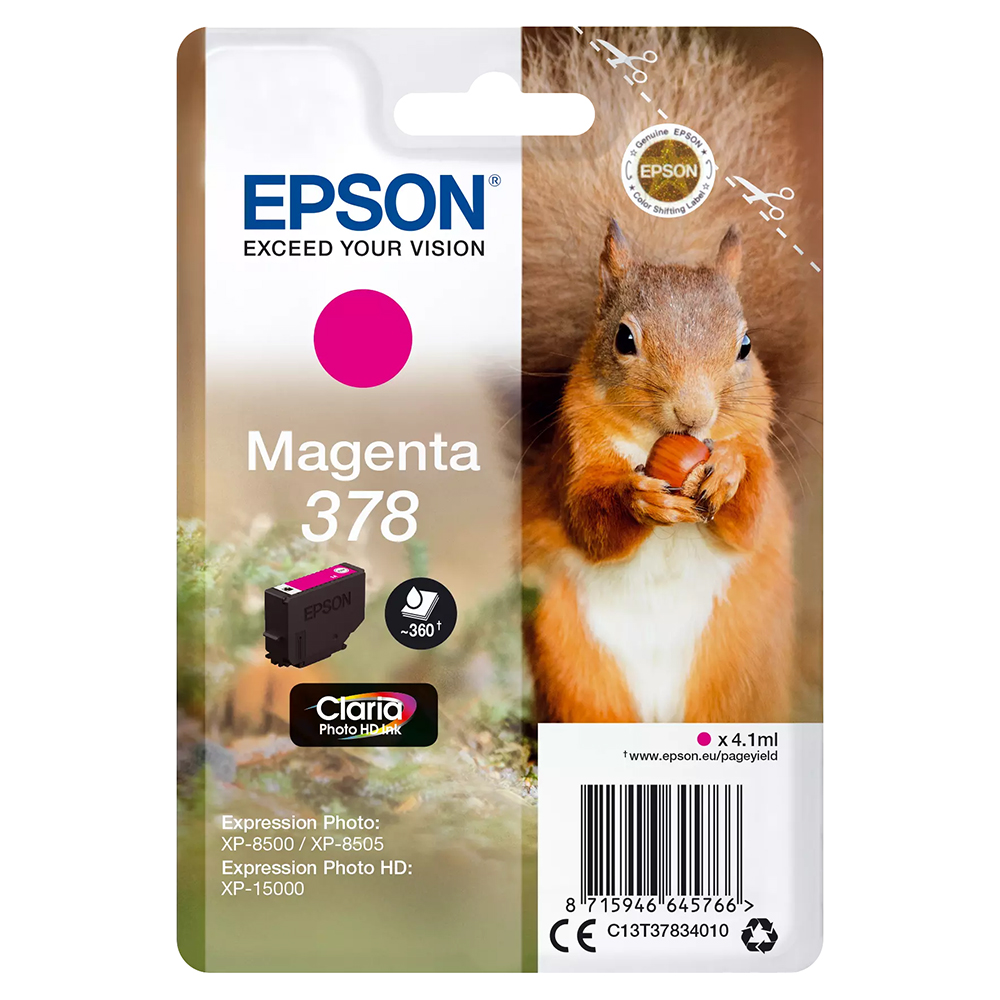 Bild von EPSON 378 Tintenpatrone, magenta