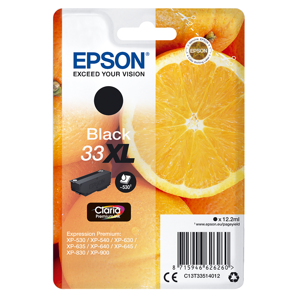 Bild von EPSON 33XL Tintenpatrone schwarz