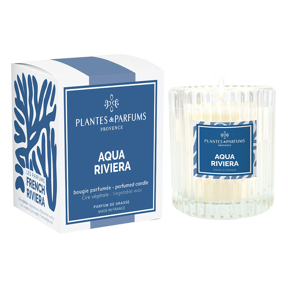 Picture of Plantes & Parfums Pflanzliche Duftkerze Aqua Riviera 180g