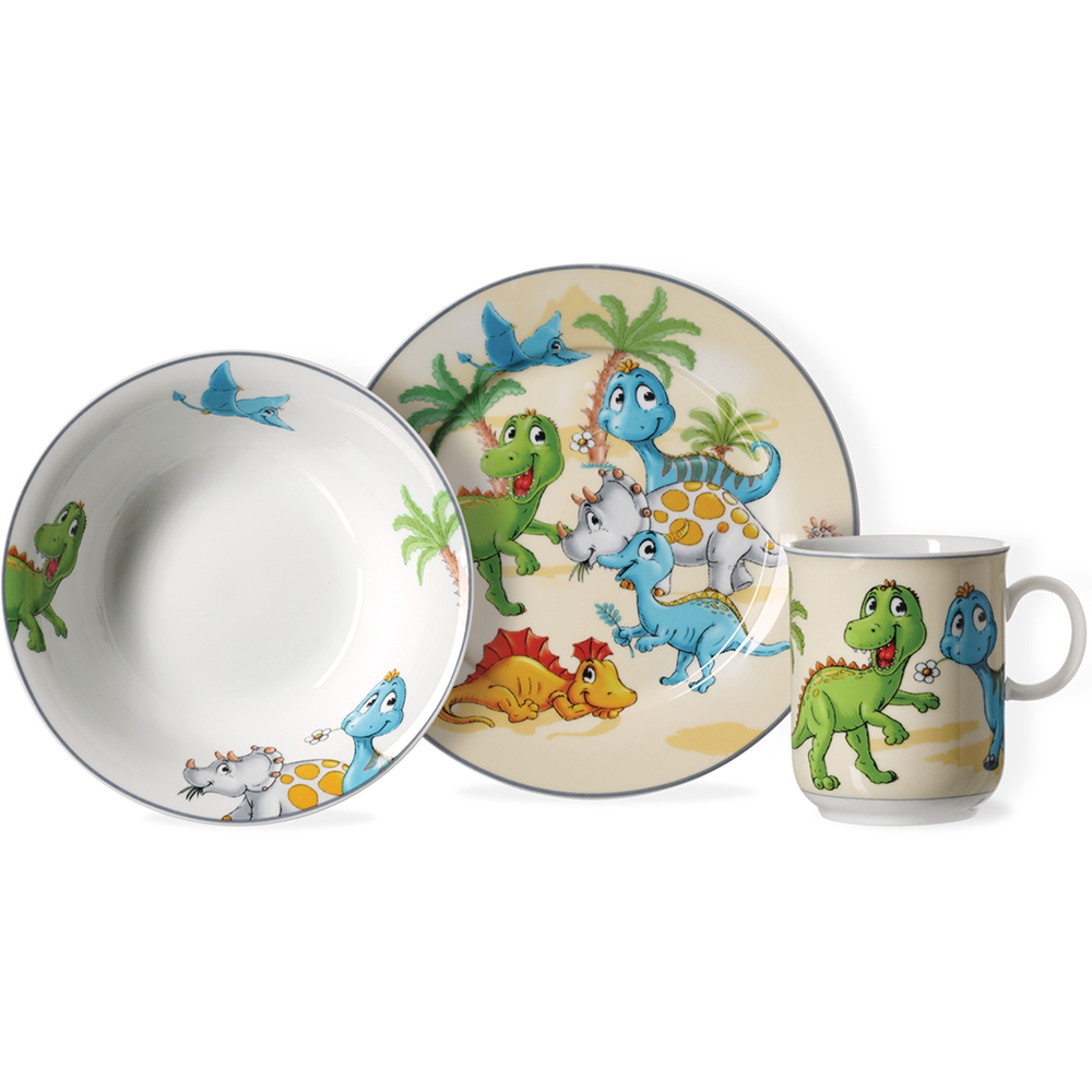 Picture of Ritzenhoff & Breker Kindergeschirr-Set Dino 3-teilig