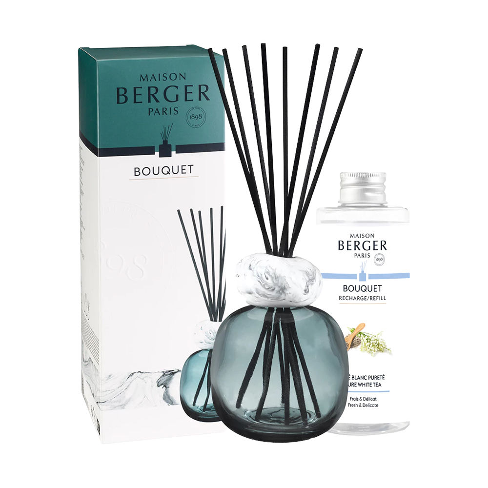 Bild von Maison Berger Duftstäbchen Mineral Blau Aromatischer Weisser Tee