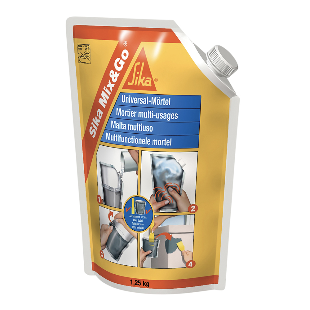 Bild von Sika Universalmörtel Mix&Go 1,25 kg