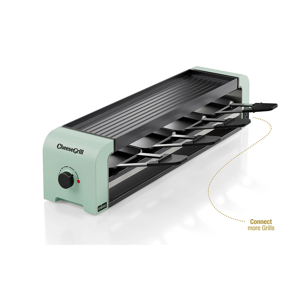 Bild von Stöckli Raclettegrill CheeseGrill 4 Connect Mint Green
