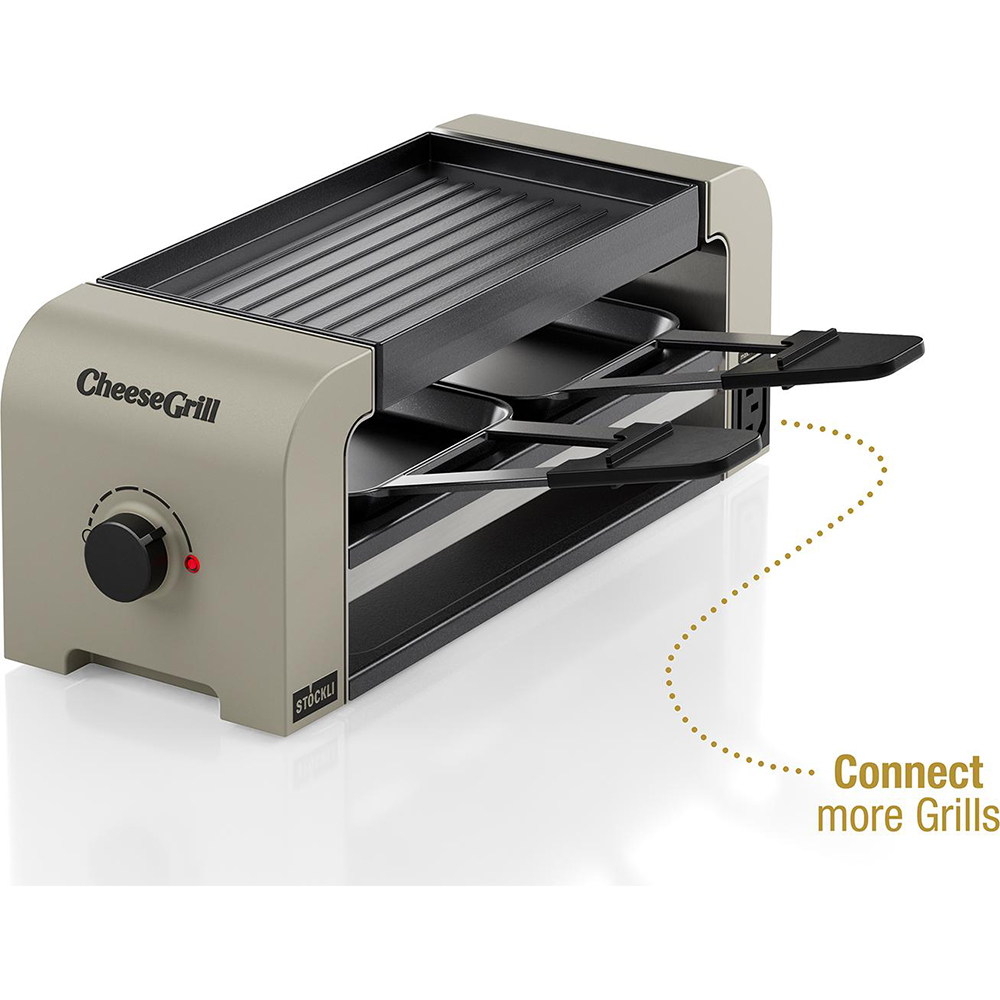 Bild von Stöckli Raclettegrill CheeseGrill 2 Connect Ivory Gold