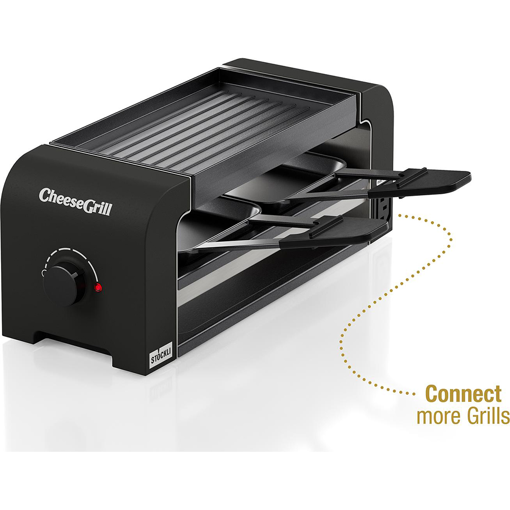 Bild von Stöckli Raclettegrill CheeseGrill 2 Connect Black