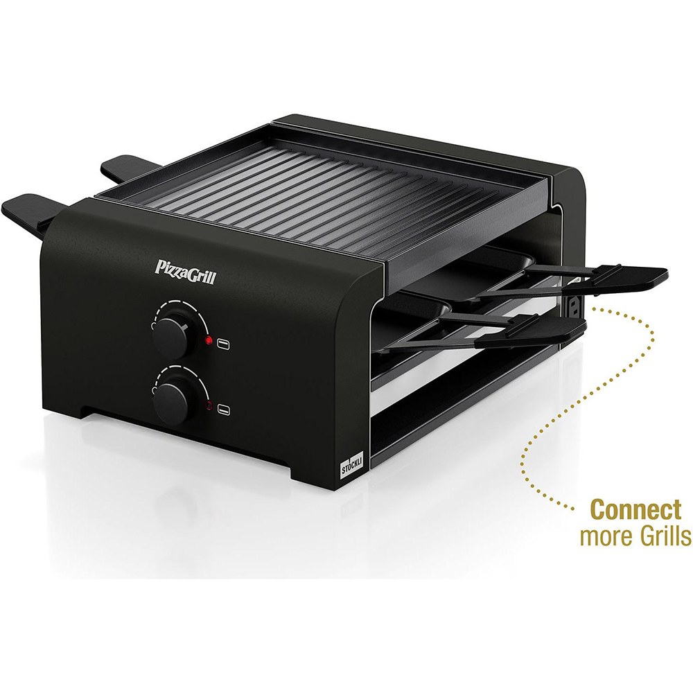 Bild von Stöckli Raclettegrill PizzaGrill 4 Connect Black