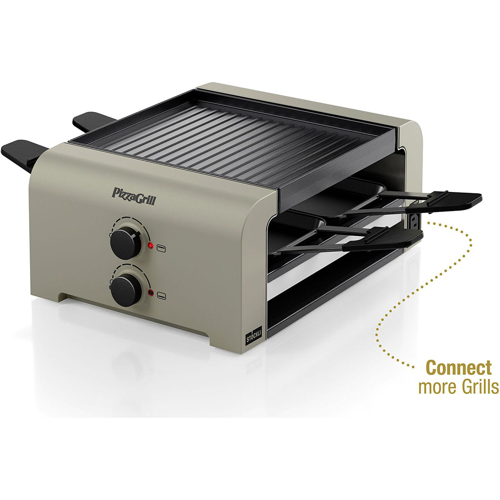 Bild von Stöckli Raclettegrill PizzaGrill 4 Connect Ivory Gold