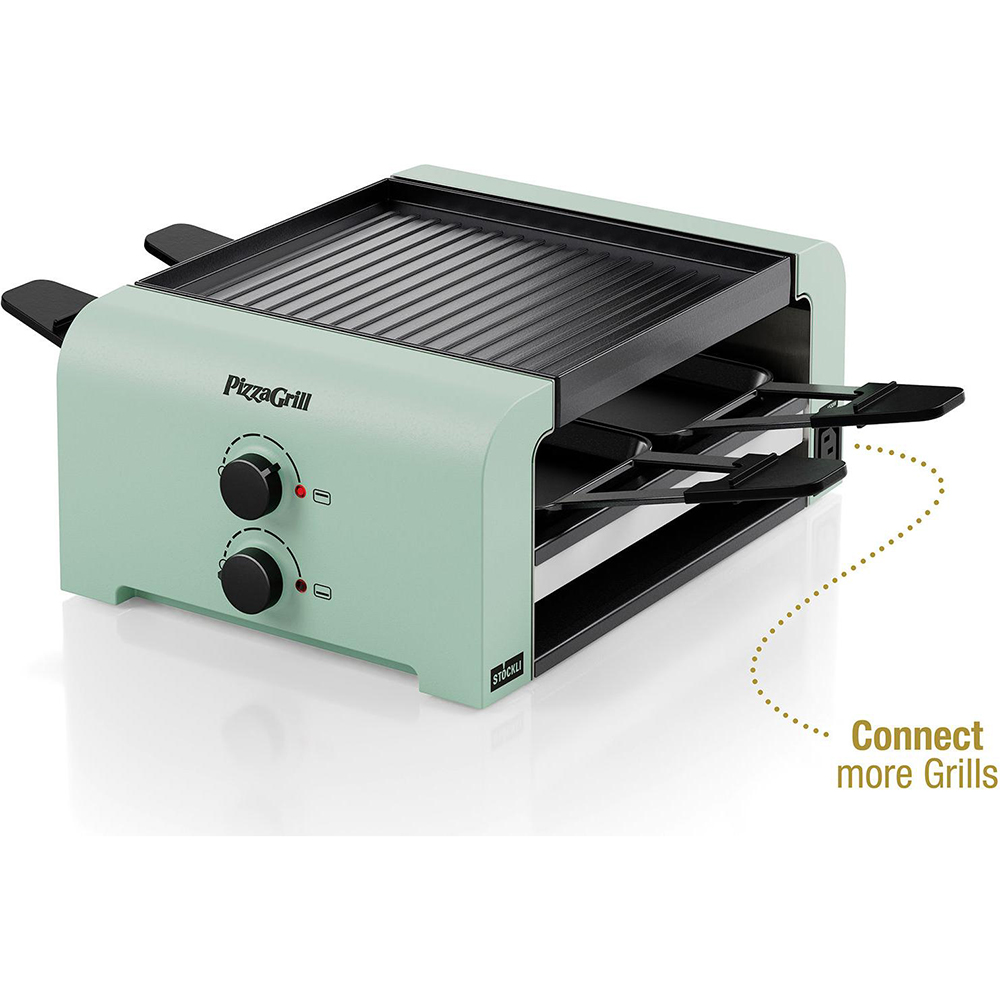 Bild von Stöckli Raclettegrill PizzaGrill 4 Connect Mint Green