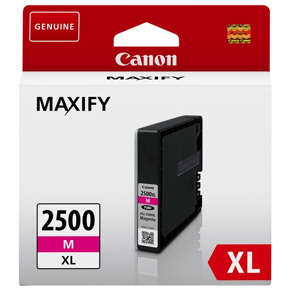 Picture of Canon Tintenpatrone PGI-2500M XL magenta, 19.3 ml