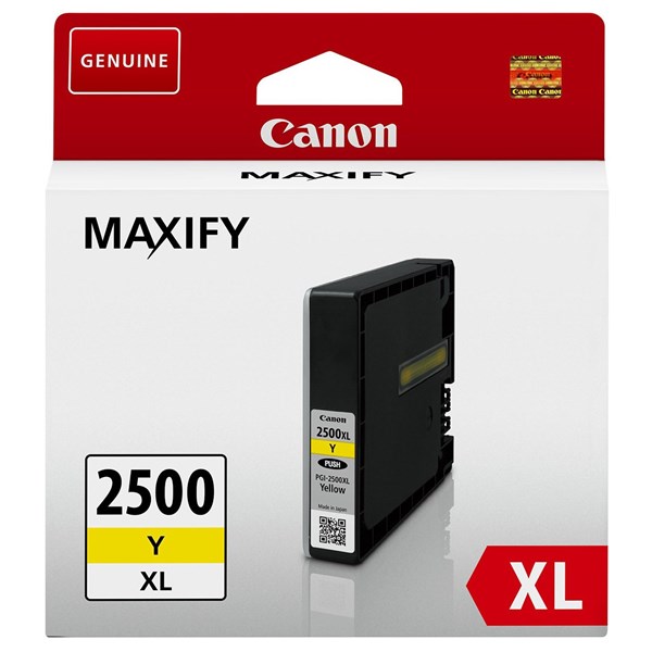 Picture of Canon Tintenpatrone PGI-2500Y XL yellow, 19.3 ml